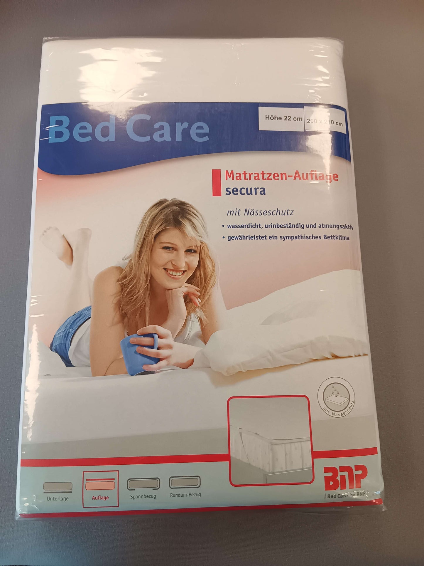 Badenia Auflage Secura mit Nässeschutz