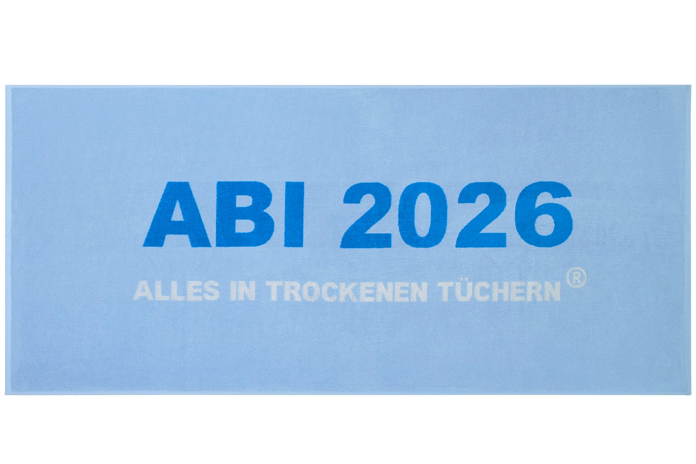 ABI 2026 Handtuch - in verschiedenen Farben