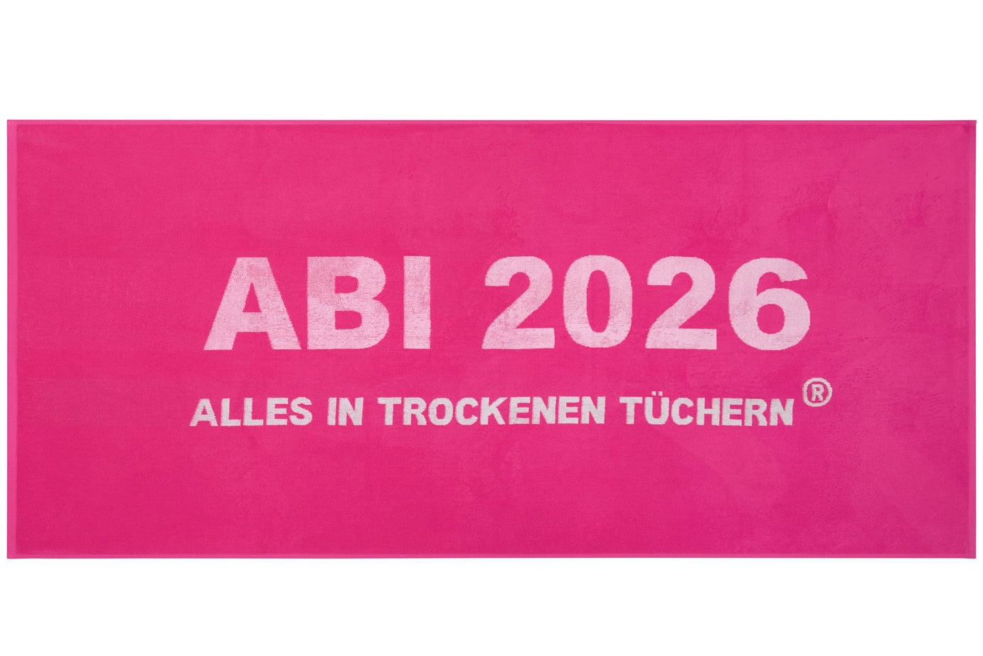 ABI 2026 Handtuch - in verschiedenen Farben